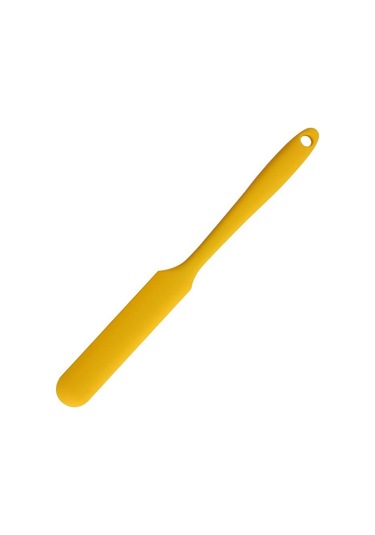 Sarı 1 Adet Kazıyıcı Karıştırma Kavanoz Aracı Krem Tereyağı Pişirme Araçları Uzun S Spatula Isıya Dayanıklı Esnek Spatula 56602389