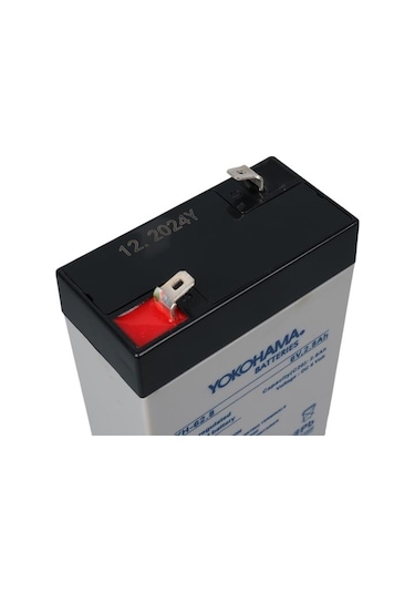 Yokohama Yh-62.8 6 Volt - 2.8 Amper Dik Akü 66x33x97 Mm