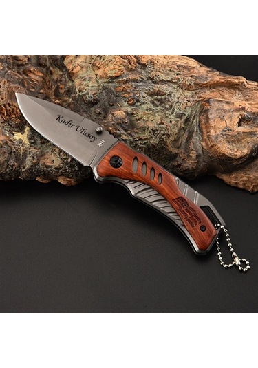 Kişiye Özel Buck Model Cep Çakı Çok Renkli