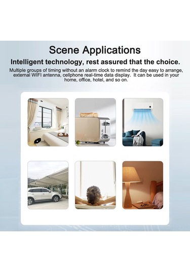 Konesam Akıllı Zigbee Devre Kesici - Uzaktan App Kontrol, Ses Komutu, Çoklu Koruma 40a