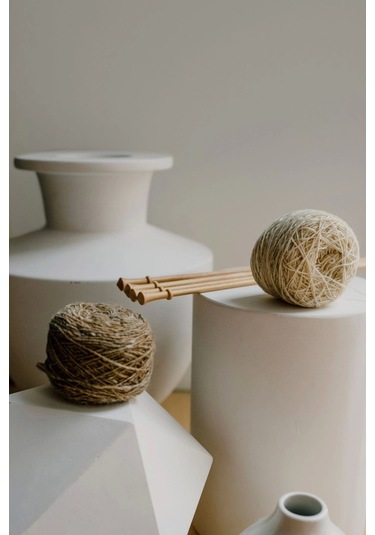 Jut İpi 100 Gr Doğal İp, Çuval İp, Hasır İp, Hasır Renk 1 Adet