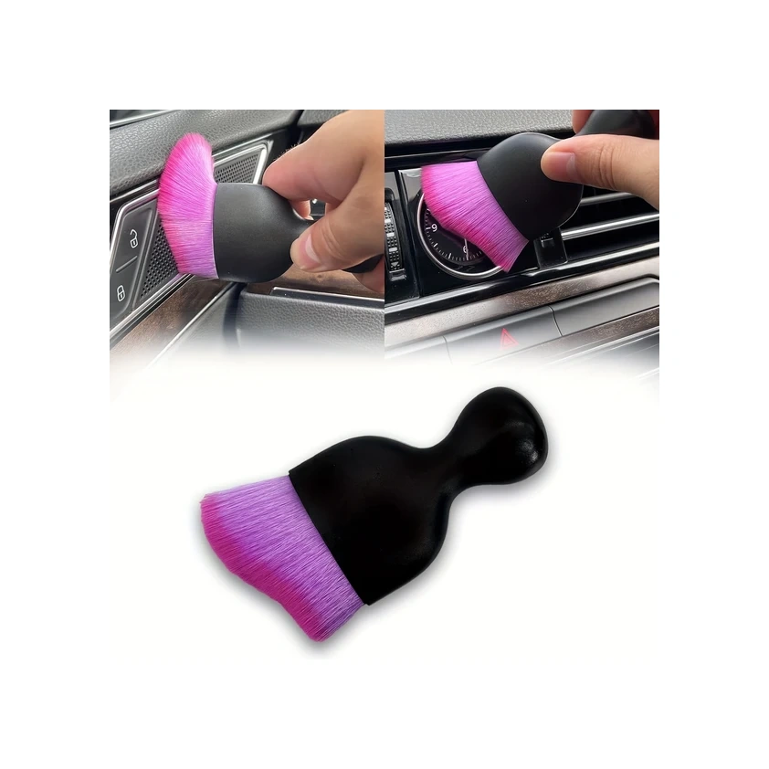 Dashanshop 2 Adet Ağır Hizmet Oto İç Temizlik Fırçası - Çok Amaçlı Yumuşak Kıllar