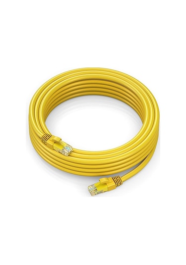 Cat6 Patch Kablo 5 Metre- Sarı