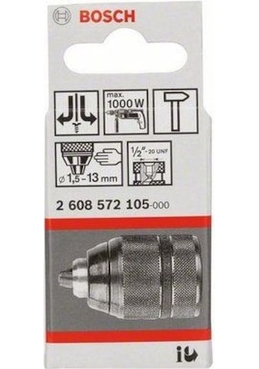 Bosch 2608572105 Anahtarsız Uç Takma Mandreni 1.5-13 MM