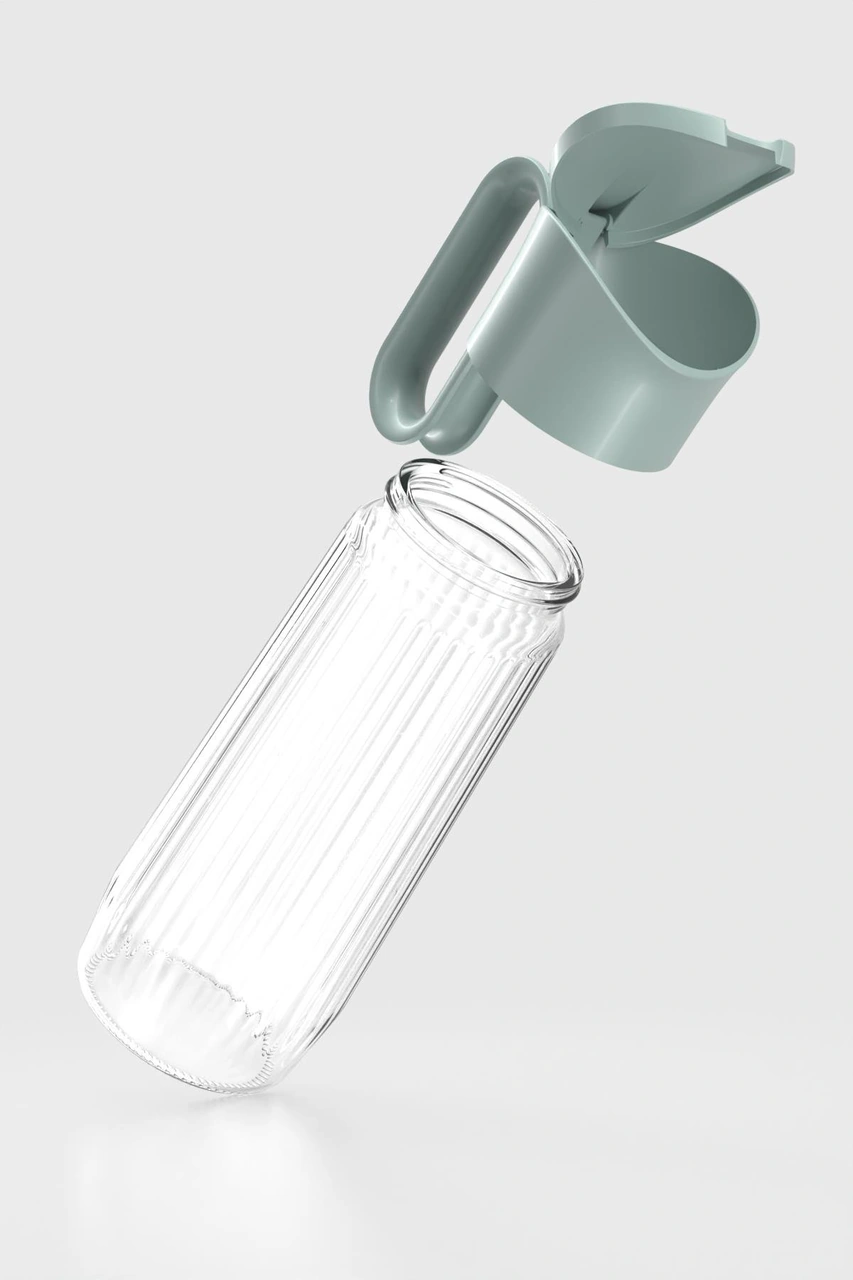 Renga Luvia 1500 Ml Cam Gravürlü Sürahi 111034 Yeşil