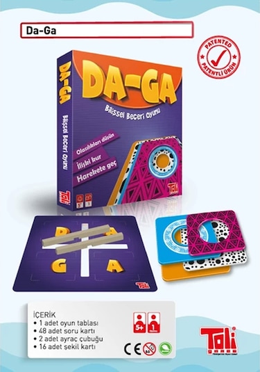Toli Games Da-Ga Bilişsel Beceri Oyunu