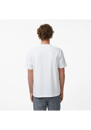 Nautica Regular Fit Erkek T-shirt V65361t Beyaz
