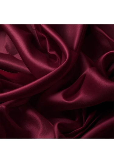 Antibakteriyel Terletmeyen İpek Saten Yastık Kılıfı 2'li 50x70 Bordo Bordo