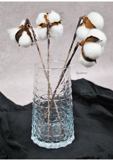 Cam Vazo 15 Cm Küçük Boy Pinterest Model Şık - 1 Adet