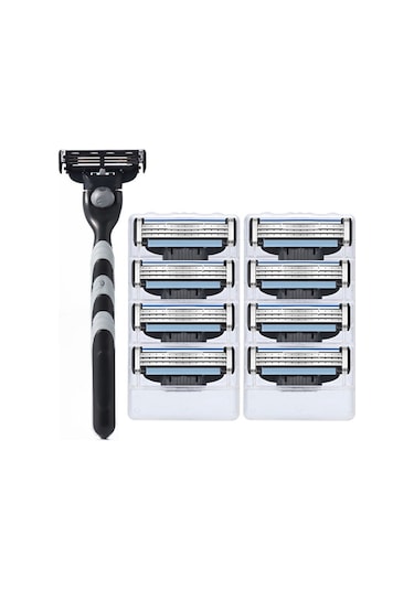 32 Adet Jilet Bıçağı Yedekleri Manuel Mach 3 Bıçak Yedekleri