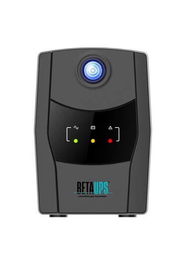 Betaups 1200va Line İnteractive Ups Kesintisiz Güç Kaynağı 10/25 Dak-12v/7ah 2