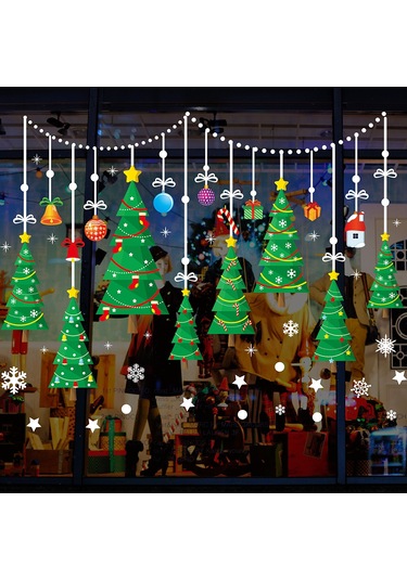 Moveevo Noel Duvar Stickerları - Pvc Suya Dayanıklı, Kolay Uygulama, Pencere Duvar Dekorasyonu, Noel Atmosferi Katkısı, 600x450mm, Style 6 Diğer Moveevo Noel Duvar Stickerları - Pvc Suya Dayanıklı, Kolay Uygulama, Pencere Duvar Dekorasyonu, Noel Atmosferi Katkısı, 600x450mm, Style 6 Diğer