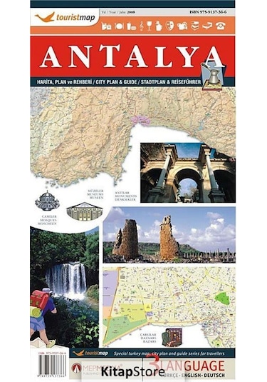 Touristmap Antalya Harita ve Rehberi