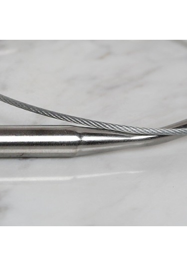 Loren Crafts 8 Mm Çelik Misinalı Şiş 60 Cm
