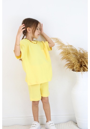 Raporlu İnterlok İkili Takım Sarı