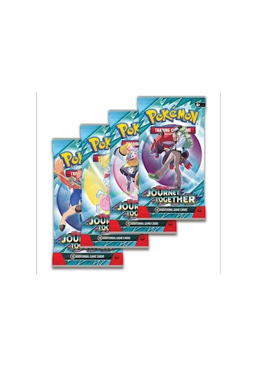 Pokemon Kart "journey Together" 1 Pack 10 Adet Kart Pokemon Kartlar