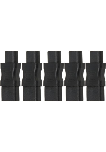 Kangvka 5 Adet Iec320 C8-c13 Güç Dönüştürücü, 2500w 10a, Pvc Kasa, Pdu, Laptop, Ups, Sunucu Odaları İçin Jd-38