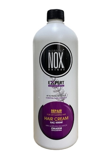 Morfose Nox At Kuyruğu & Keratin Özlü Saç Kremi 850 ML