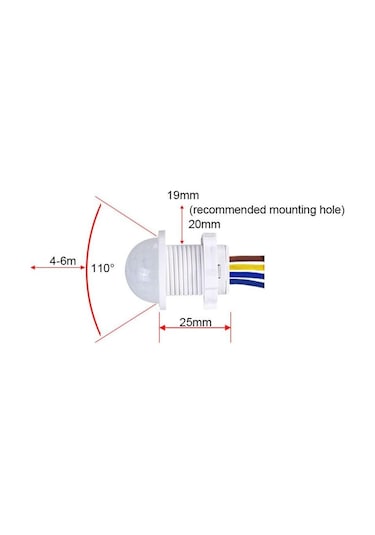 Led Gece Lambası Pır Kızılötesi İnsan Vücudu Indüksiyon Hareket Sensör Dedektörü Anahtarı Ev Aydınlatma Lampe Led Hassas Gece Lambası 3pcs Diğer