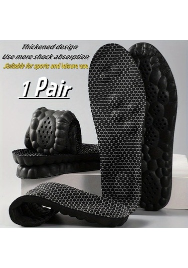 Fochsia Siyah 35-36/3.5-4 Eva Nefes Alabilir Koşu Spor Tabanlığı - Erkek Kadın Yumuşak Rahat