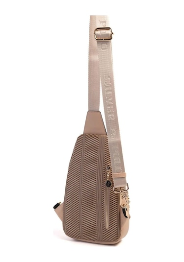 Silver Polo Kadın Bel Çanta 959 Nut