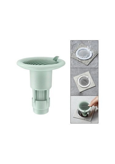 Didadodo Suntek Duş Yer Sifonu Kanalizasyon Çekirdek Drenaj Banyo Mutfak, Küçük Model 11.8x5cm Çift Kişilik