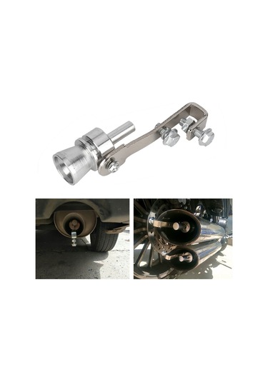 Moveevo Motorsiklet Turbo Ses Simülatörü M Boyutu - Cnc Aluminyum - Kolay Kurulum - Evrensel Uyumlu