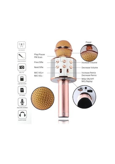 Bluetooth Karaoke Mikrofon 5224