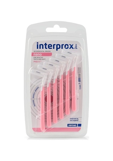 Interprox Plus Nano 0.7mm Arayüz Fırça 6'lı Pembe