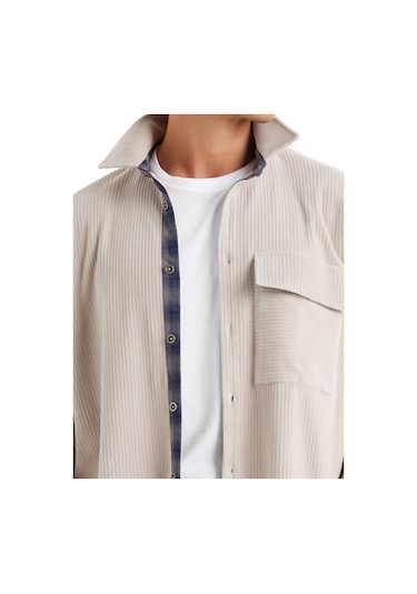 Blackspade Erkek Gömlek 40634 - Krem Krem