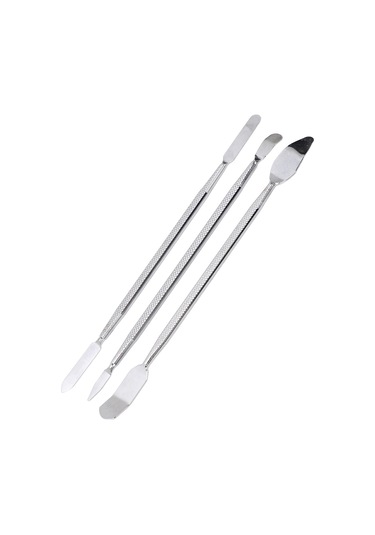 Moveevo Stanyum Çelik Tornavida Seti - 3'lü Çift Uçlu, Kaymazsız Kollü, Ev Aletleri Ve Elektronik Cihazlar İçin Tamir Ve Parçacık Açma Aracı