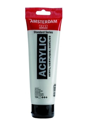 Amsterdam Çinko Beyaz 120 ml Akrilik Boya 104 P-111889