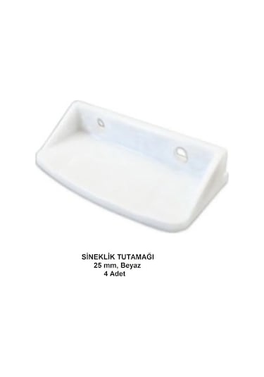 Sineklik Tutamağı 25 Mm 4 Adet
