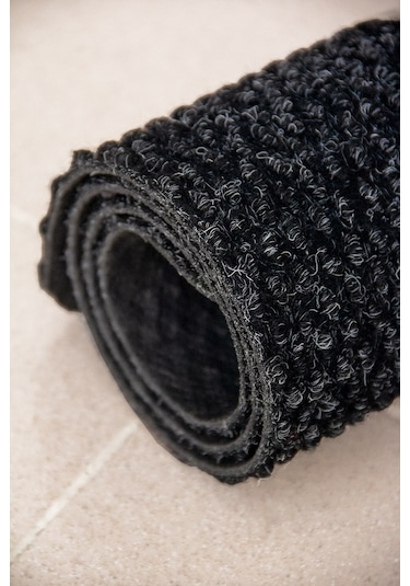 Kaymaz Taban Nem Alıcı Hijyenik Paspas Siyah Renkli Model