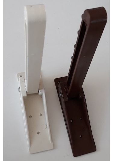 Depolife Sofra Servis Masası Sunum Sehpası İçin Plastik Katlanır Ayak 4 Ad