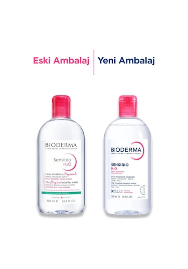 Bioderma Sensibio H2O Yüz ve Makyaj Temizleme Suyu 500 ML