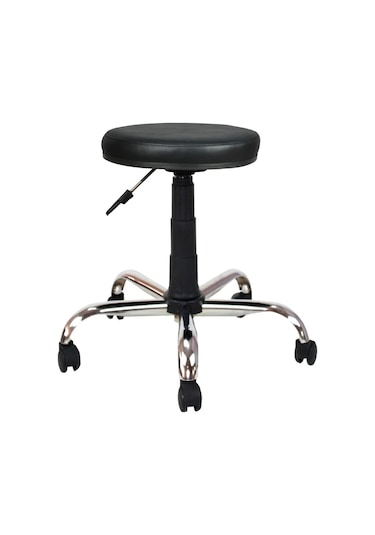 Bürocci Metal Ayaklı Tabure-Siyah-2999D0101