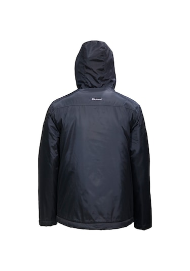 Erkek Kapitone Kapüşonlu Içi Peluş Lacivert Mont 001