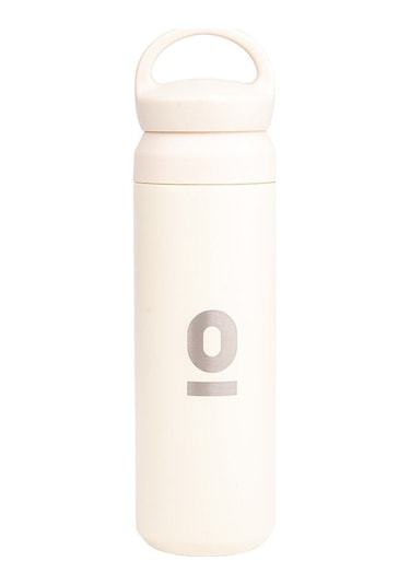 Paslanmaz Çelik Tutacaklı Beyaz Termos 500 ML No:36