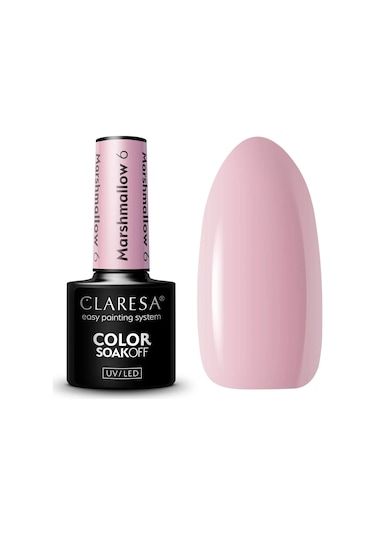 Claresa Kalıcı Oje Marshmallow 6 Pastel Pembe 5g