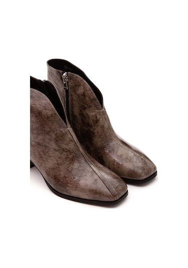 Tamer Tanca Kadın Hakiki Deri Vizon Casual Bot 33 530 Bn Bot Sk22/23 Vızon Krsk Vizon