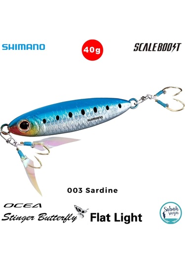 Shimano Stinger Butterfly Flat Light Jig 40gr 66mm 003 Iwashi