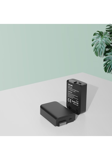 Sjcam C300 & C300 Pocket 1000mah Şarj Edilebilir Batarya Siyah