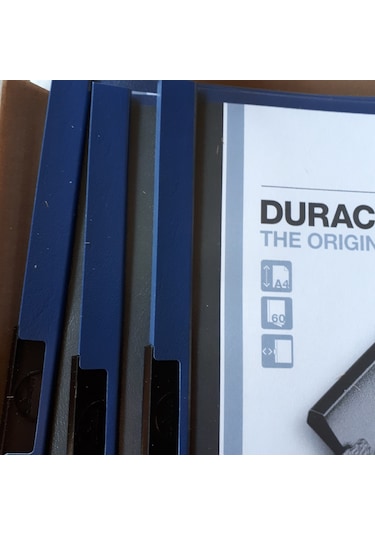 Sıkıştırmalı Dosya 60 Kağıtlık 25 Adetlik Kutu Lacivert Renk