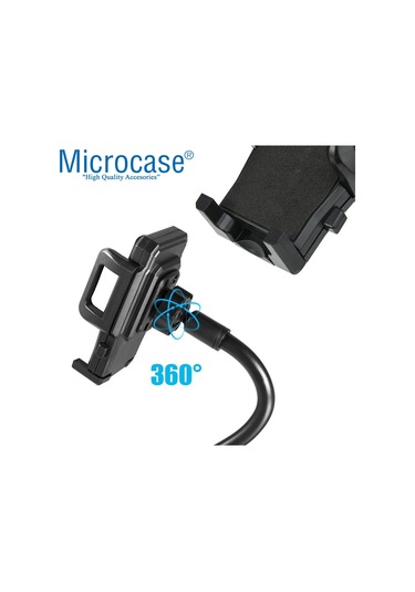 Microcase Araç Içi Bardaklıktan Monte Telefon Tutucu Siyah Al2910
