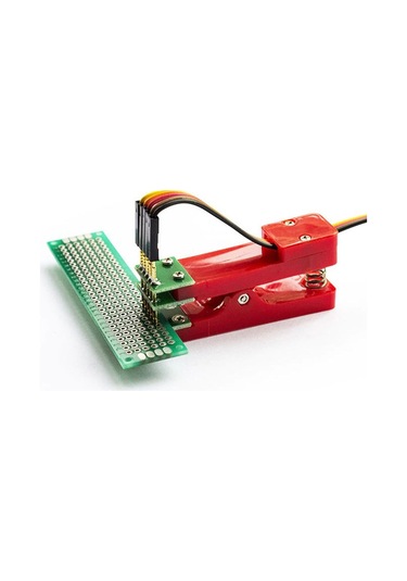 5 Pin Programlama Aparatı 2.54mm Pogo Pin Yaylı Mandal Klips Seri Üretim Entegre Arm