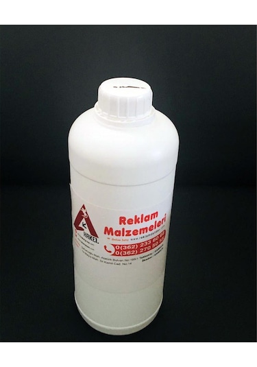 1Lt Ince Pleksi Yapıştırıcısı Kloroform Far Parlatıcısı Temizleme