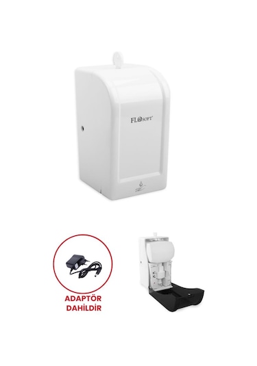 Flosoft Diva Otomatik Sıvı Sabun Verici 700ml Adaptör Dalihdir Renkli