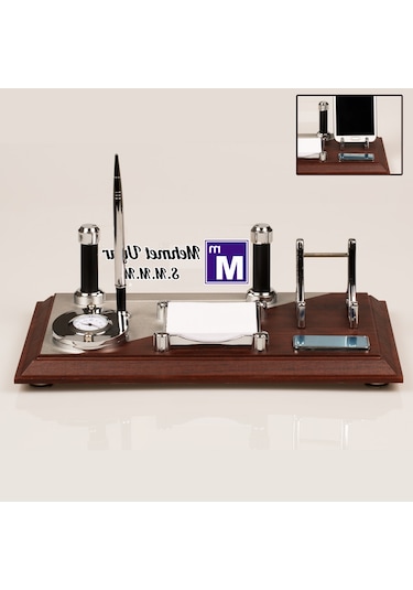 Muhasebecilere Özel Masa Üstü İsimlik Seti - Pisa