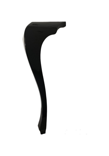 Lükens 75cm Siyah Ekstra Sağlam Plastik Masa-dresuar Ayağı 2 Adt